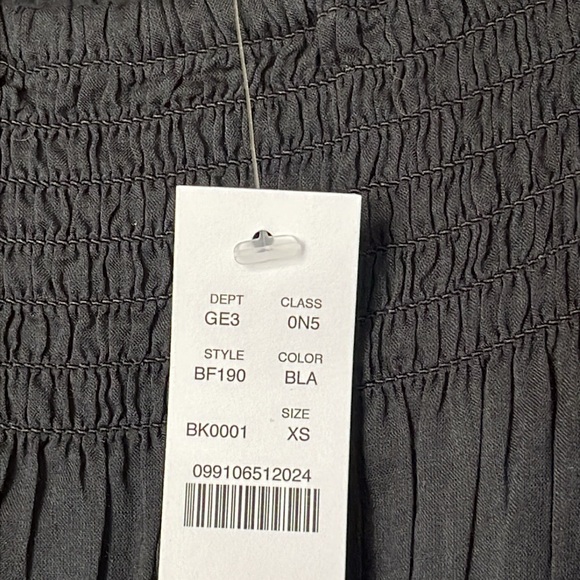 J.Crew flutter sleeve tiered maxi dress in black - Picture 6 of 9